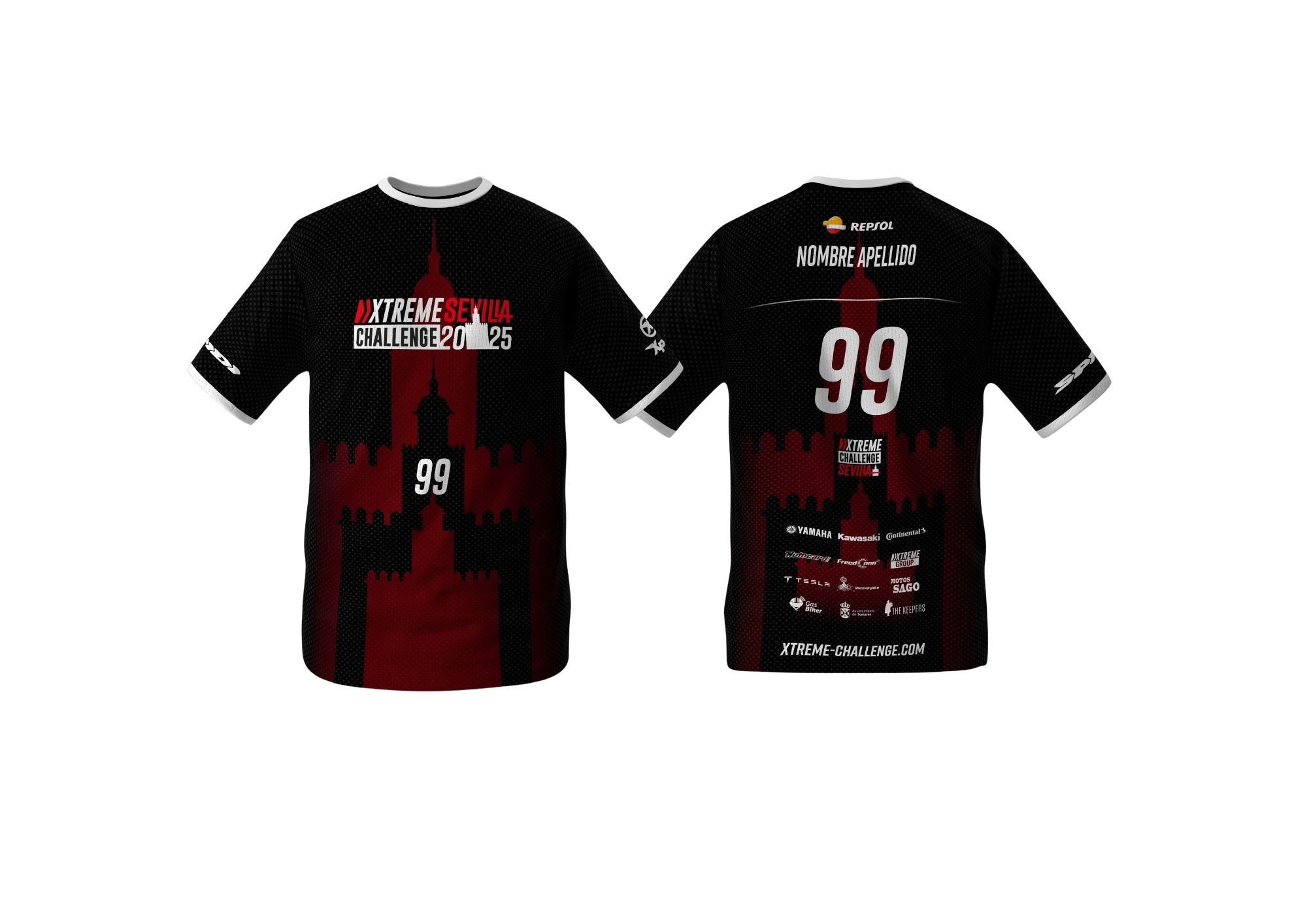 CAMISETA EDICIÓN ESPECIAL PERSONALIZADA CON NOMBRE Y NÚMERO