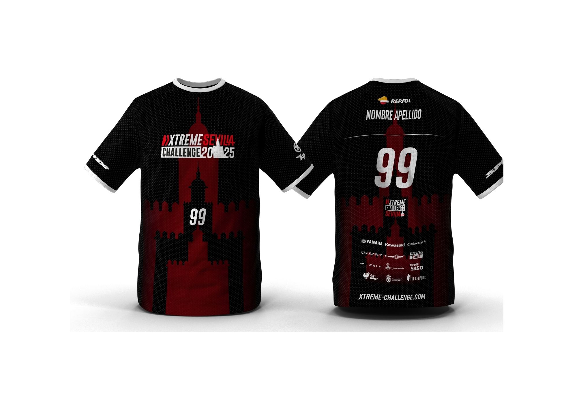 CAMISETA EDC. ESP. PERSONALIZADA (NOMBRE Y NÚMERO)